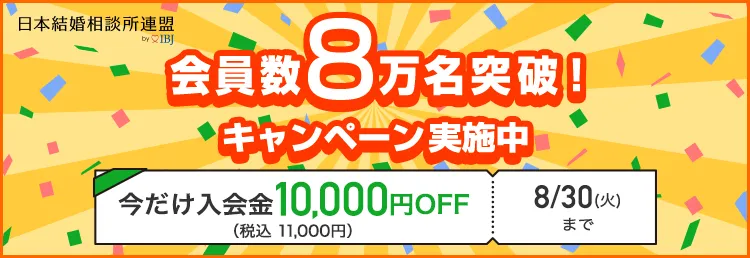 会員数８万名突破キャンペーン